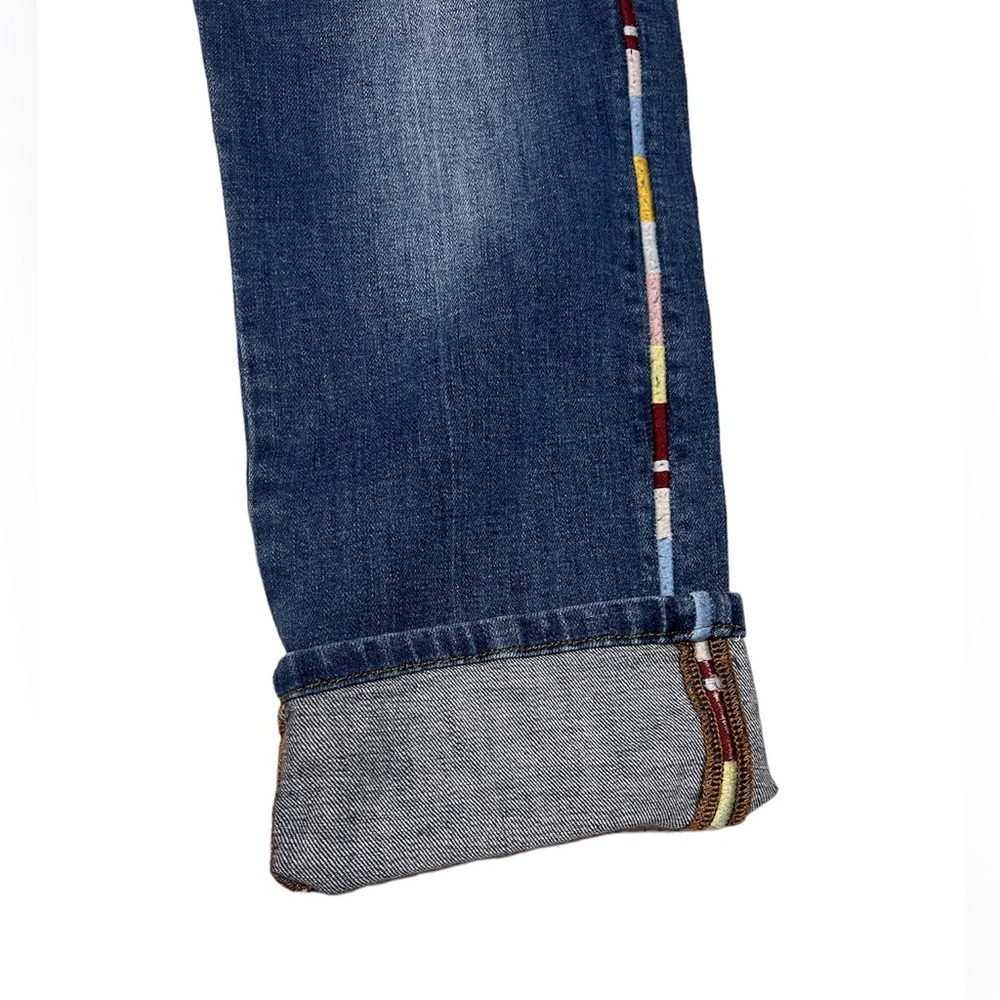 Anthropologie Pilcro And The Letterpress Slim Boyfriend Crop Jeans Size 30 - Picture 9 of 15